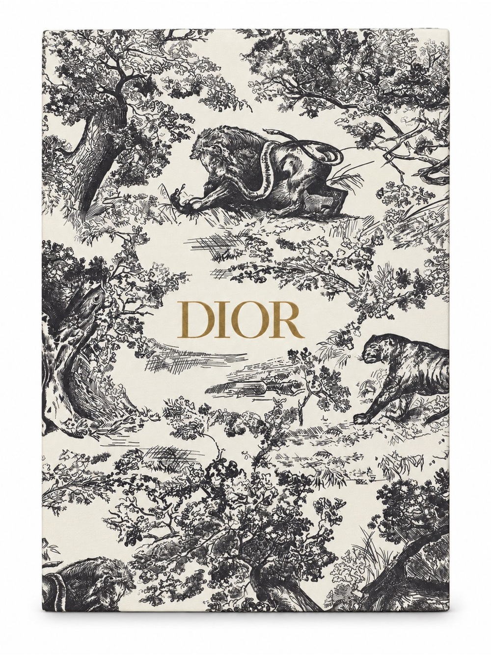 Dior Toile de Jouy Notebook Journal Tiger Elephant NEW Sealed